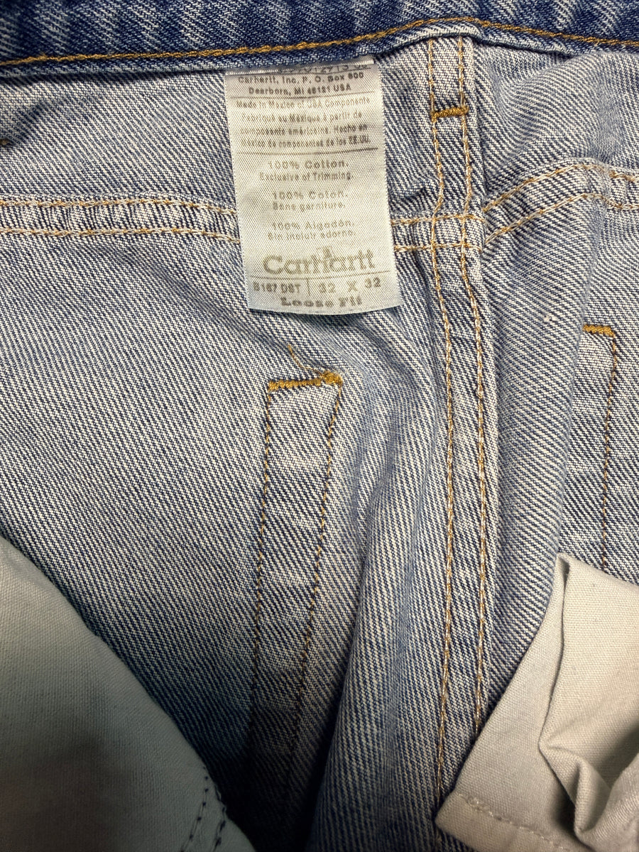 Carhartt Blue Faded Loose Fit Jeans - 32