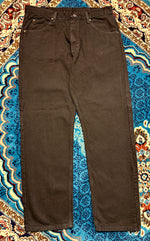 Wrangler Black Straight Fit Jeans - 34