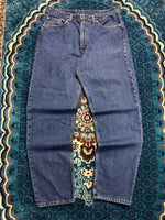 Levi's Blue 550 Relaxed Fit Jeans - 38