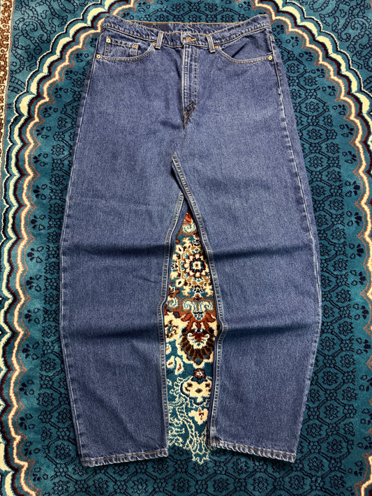 Levi's Blue 550 Relaxed Fit Jeans - 38