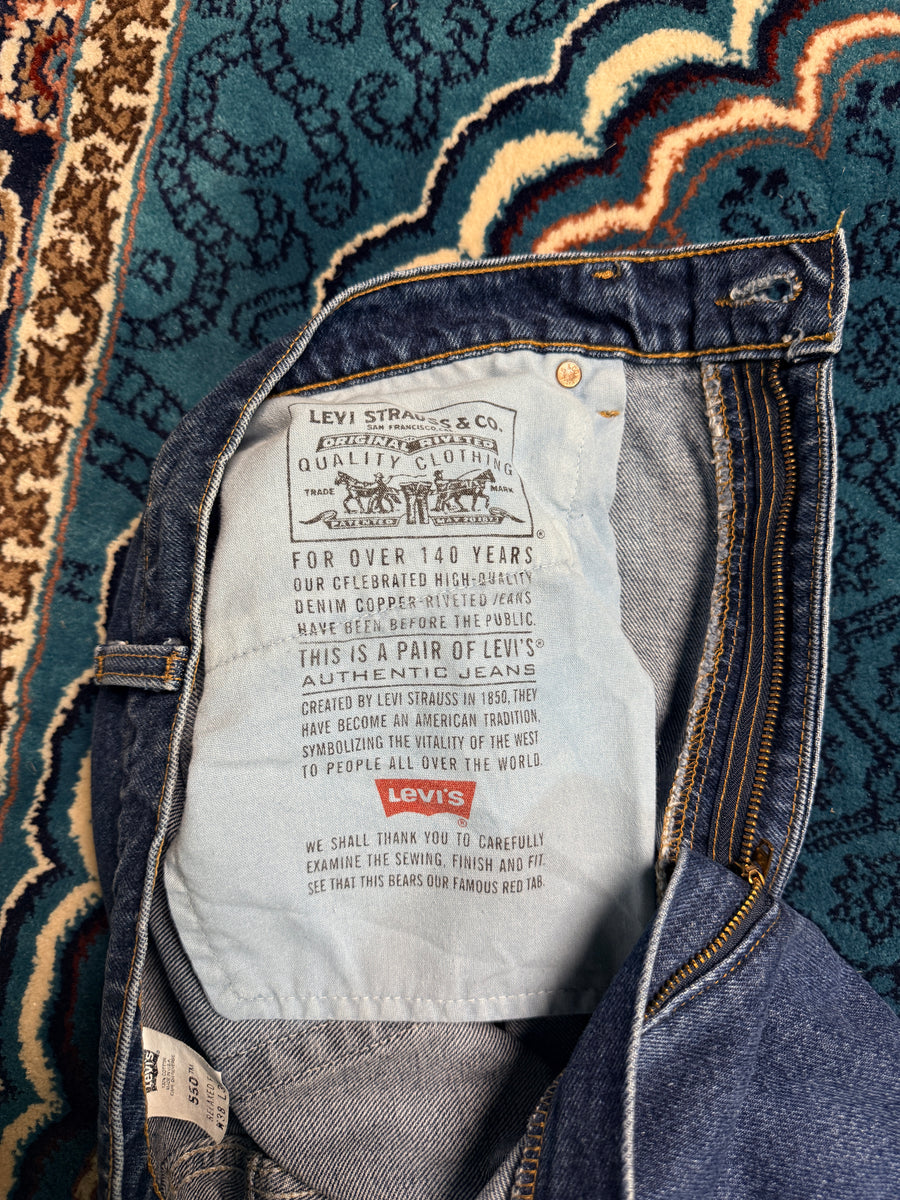 Levi's Blue 550 Relaxed Fit Jeans - 38