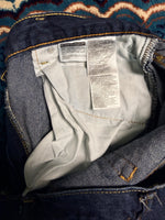 Levi's Dark Blue 514 Low Rise Straight Fit Jeans - 38