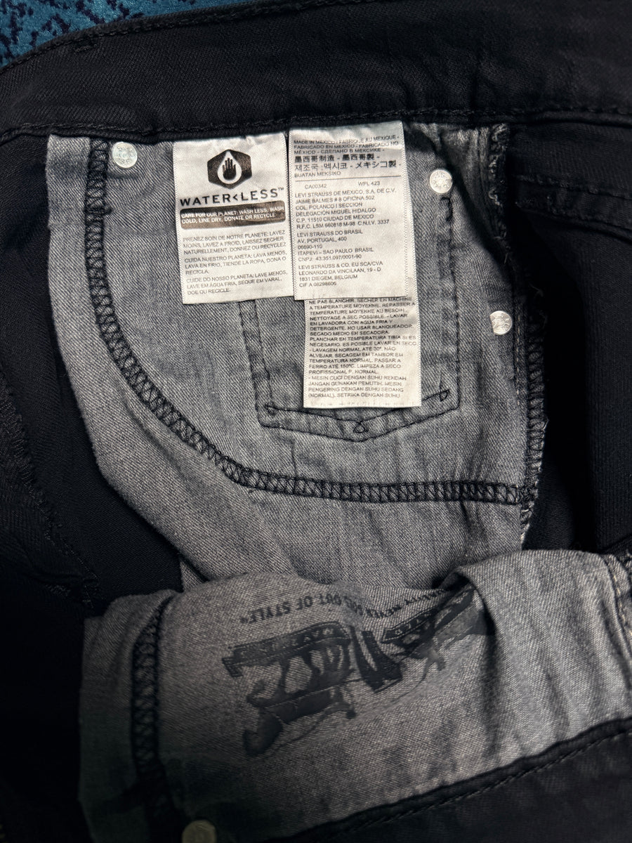 Levi's Black 511 Slim Fit Jeans - 31