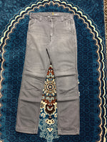 Carhartt Grey Faded Straight Fit Jeans - 32