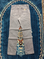 Carhartt Grey Faded Straight Fit Jeans - 32