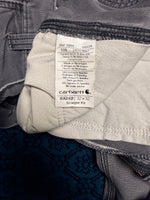 Carhartt Grey Faded Straight Fit Jeans - 32