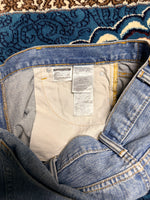 Levi's Blue 527 Washed Bootcut Jeans - 38