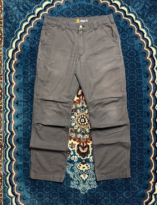 Carhartt Grey Relaxed Fit Pants - 34