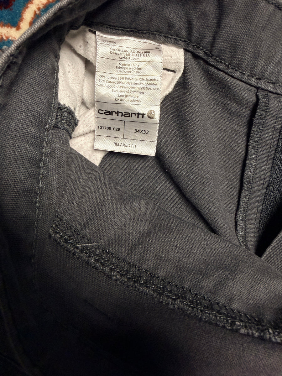 Carhartt Grey Relaxed Fit Pants - 34