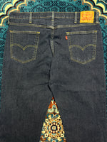 Levi's Dark Blue 541 Athletic Tapered Jeans - 42