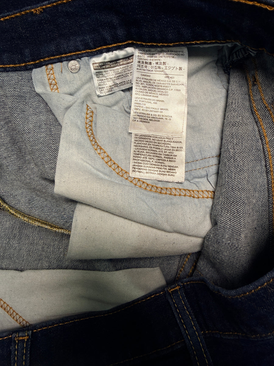Levi's Dark Blue 541 Athletic Tapered Jeans - 42