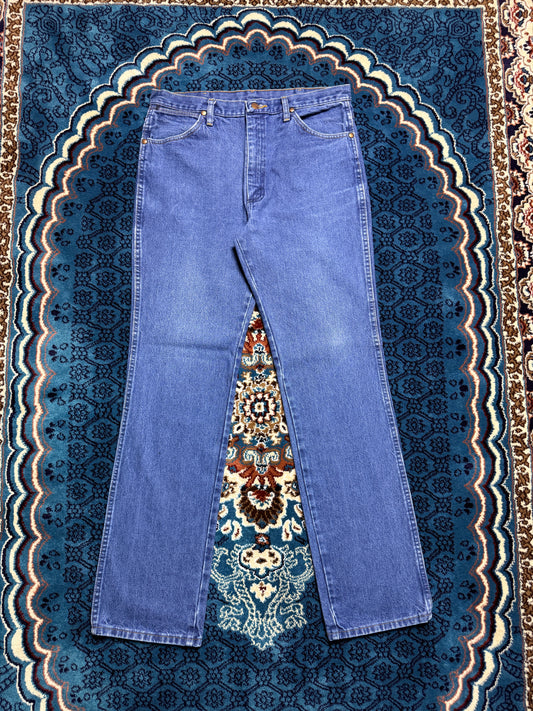 Wrangler Blue Straight Fit Jeans - 34