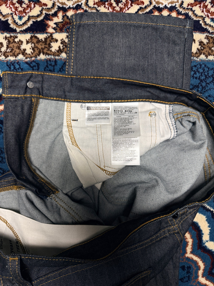 Levi's Bluish Grey 502 Regular Tapered Jeans - 33
