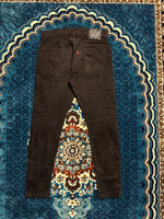Levi's Black Faded 512 Slim Tapered Jeans - 30