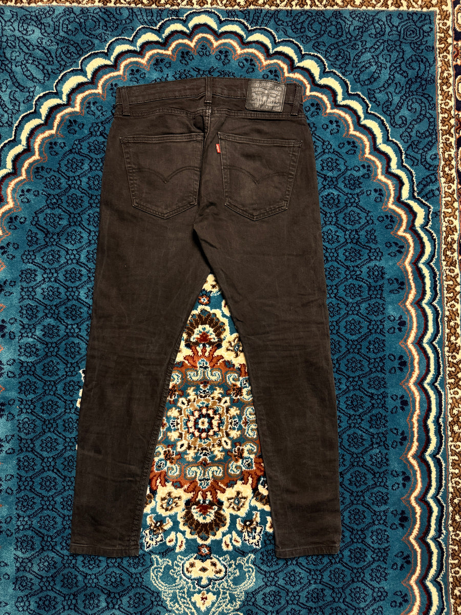 Levi's Black Faded 512 Slim Tapered Jeans - 30
