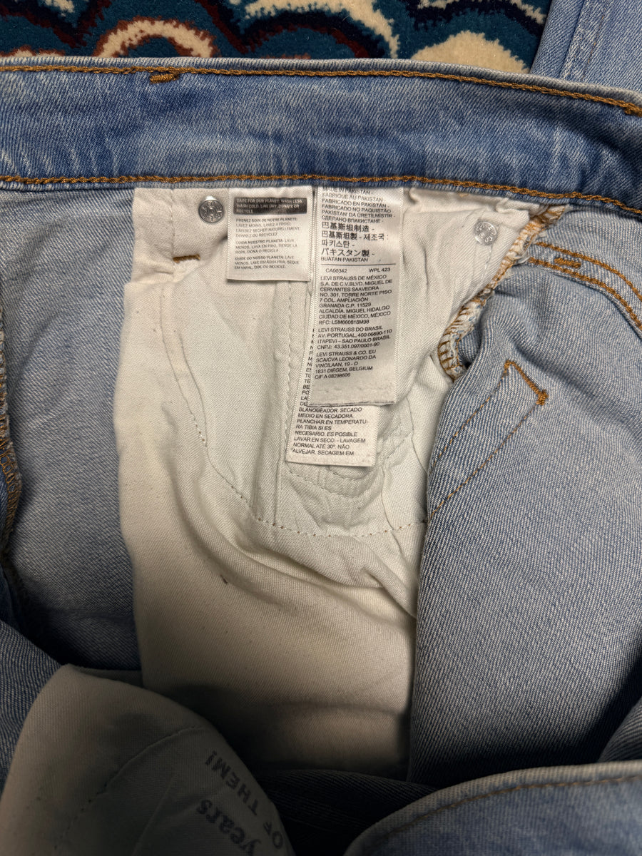 Levi's Light Blue 512 Slim Tapered Jeans - 30
