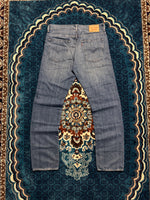 Levi's Blue 513 Slim Straight Jeans - 33