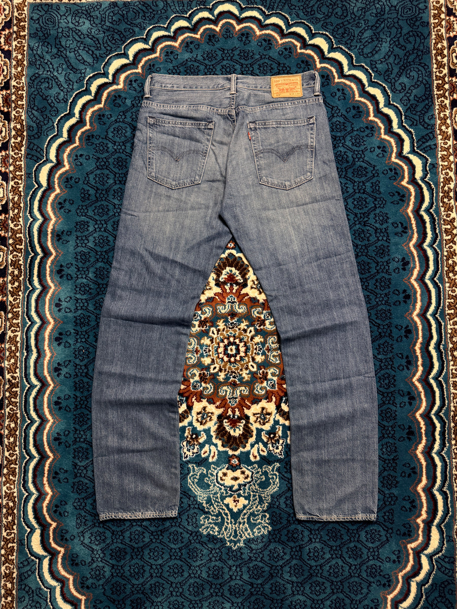 Levi's Blue 513 Slim Straight Jeans - 33