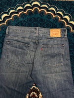 Levi's Blue 513 Slim Straight Jeans - 33