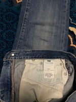 Levi's Blue 513 Slim Straight Jeans - 33