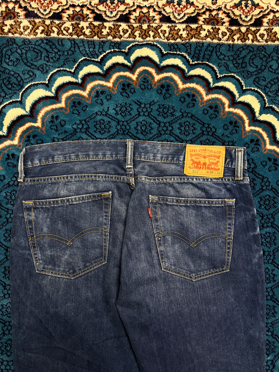 Levi's Blue 511 Slim Fit Jeans - 36