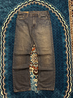 Cat Grey Straight Fit Washed Jeans - 32