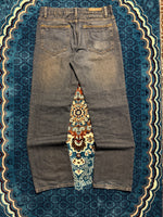 Timberland Vintage Blue Classic Fit Faded Light Washed Jeans - 31