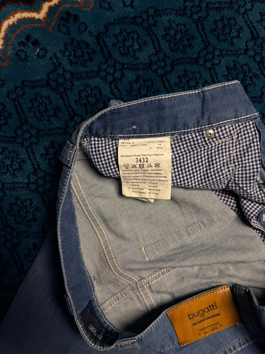 Bugatti Blue Slim Fit Jeans - 34