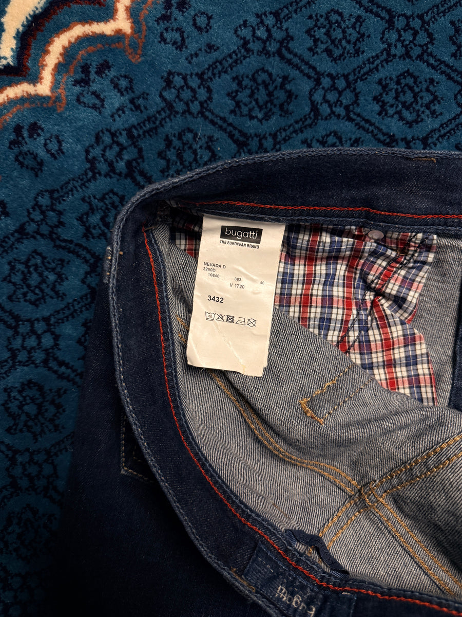 Bugatti Dark Blue Regular Fit Jeans - 34