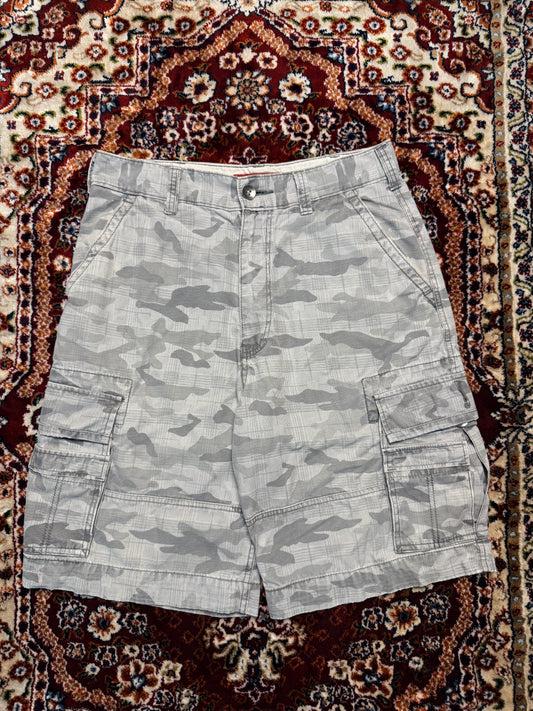 Levi's Grey Camo Squad Cargo Shorts - 33