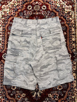 Levi's Grey Camo Squad Cargo Shorts - 33