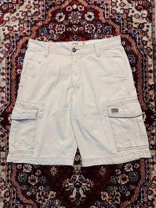 Levi's Offwhite Workwear Cargo Shorts - 32
