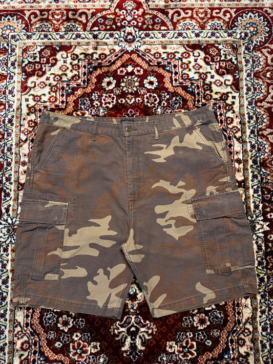 Levi's Vintage Army Brown Cargo Shorts - 42