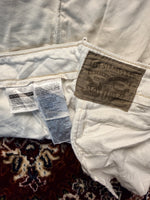 Levi's Off White Cargo Shorts - 42