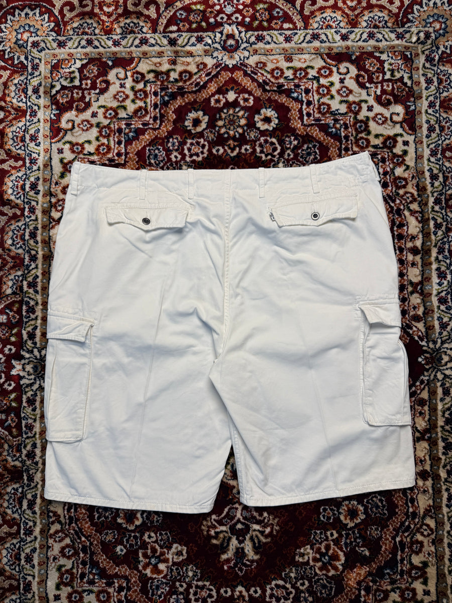 Levi's White Cargo Shorts - 44