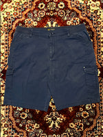 Lee Navy Blue Relaxed Fit Mid Rise Cargo Shorts - XXL
