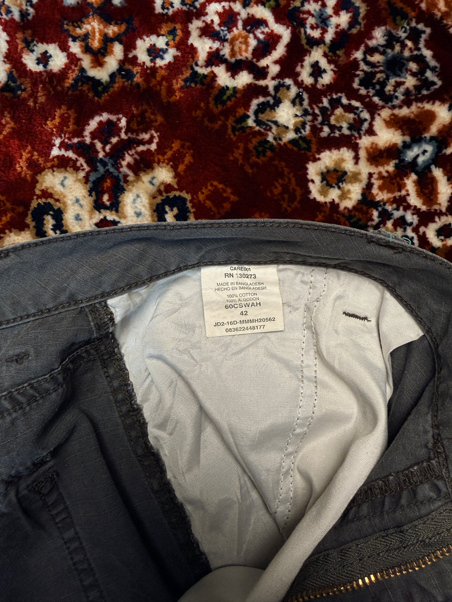 Wrangler Grey Cargo Shorts - 42