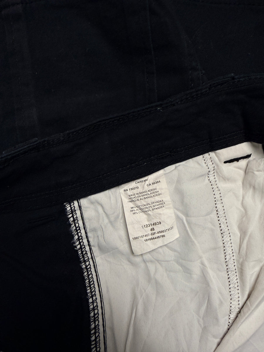 Wrangler Relaxed Fit Black Cargo Shorts - 48
