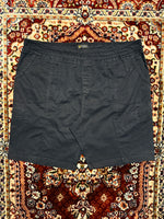 Lee Black Relaxed Fit Mis Ride Shorts - 34