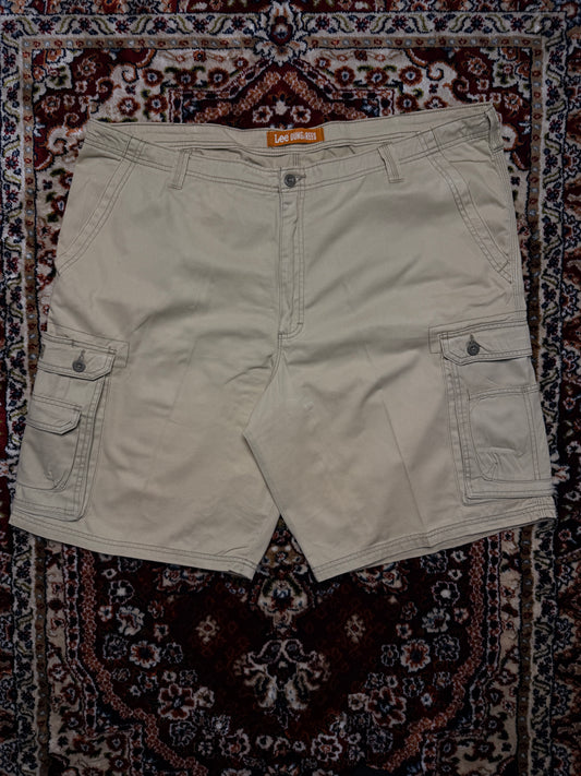 Lee Dungarees Beige Cargo Shorts - 46