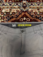 Lee Performance Series Extreme Motion Grey Cargo Shorts - 33