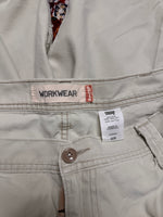 Levi's Workwear Beige Cargo Shorts - 36