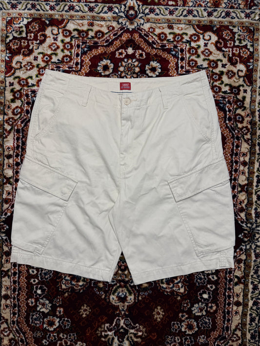Levi's Beige XX Cargo Shorts Soft Cotton - 36