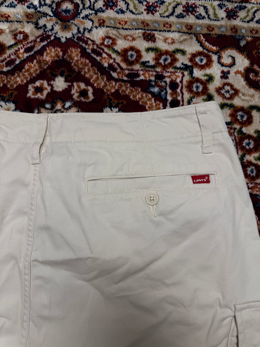 Levi's Beige XX Cargo Shorts Soft Cotton - 36