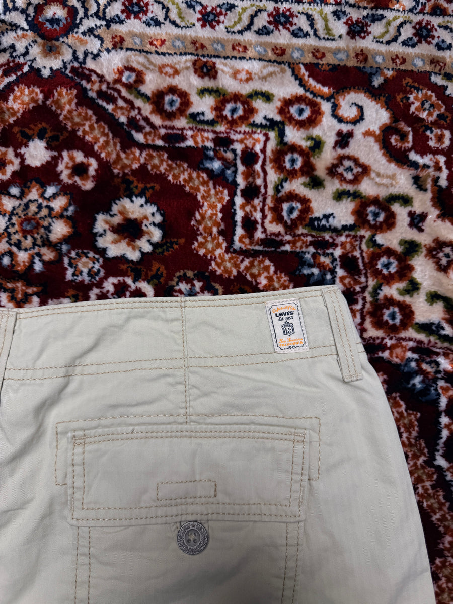 Levi's Beige Cotton Shorts - 14