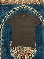 Polo Ralph Lauren Dark Grey Cotton Tee - S