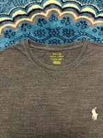 Polo Ralph Lauren Dark Grey Cotton Tee - S