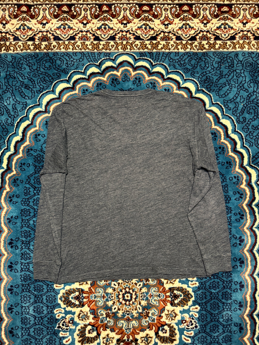 Polo Ralph Lauren Bluish Grey Long Sleeve Crewneck Tee - M