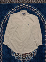 Polo by Ralph Lauren Beige Blake Cotton Button Down Shirt - S