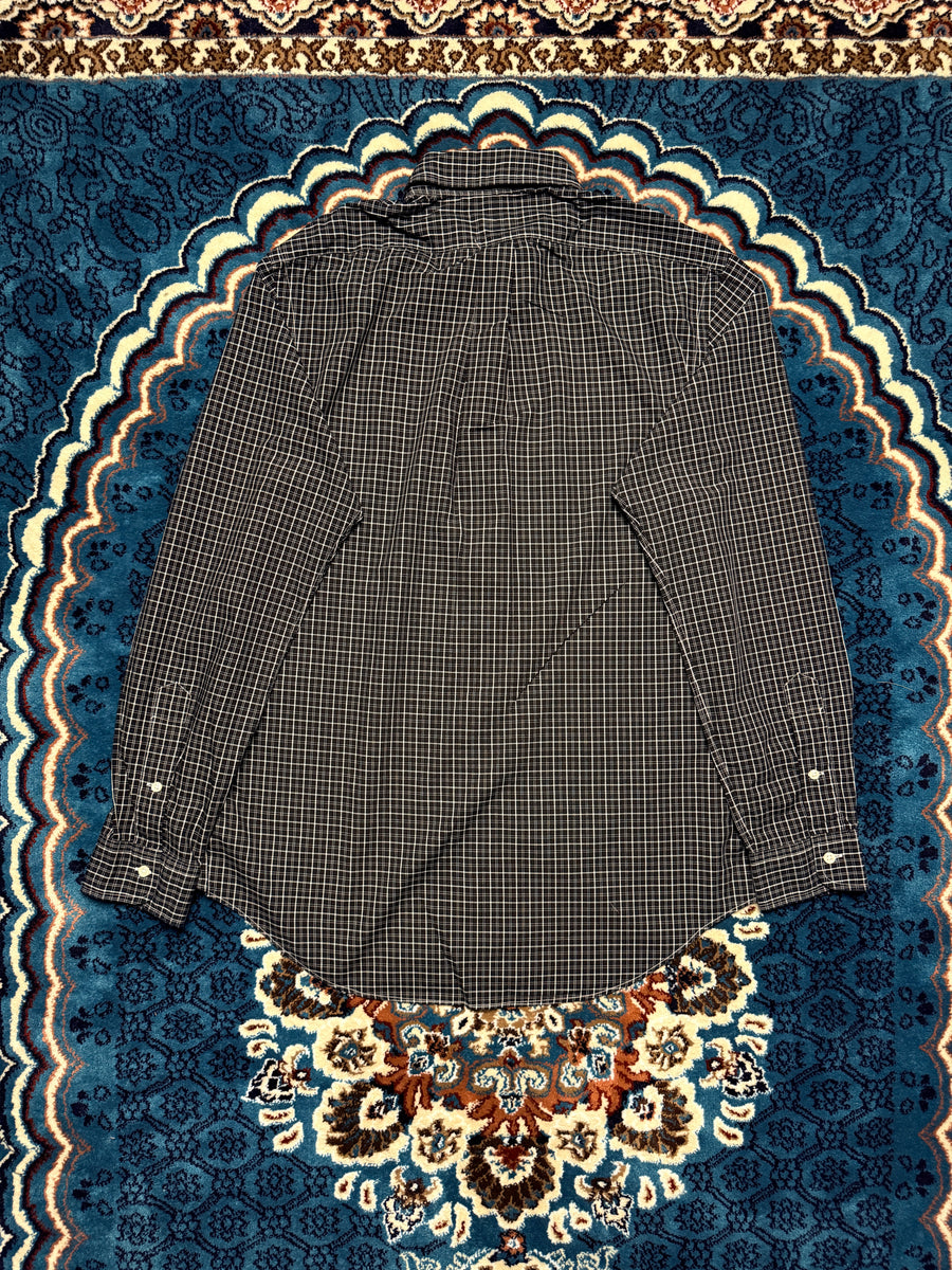 Ralph Lauren Check Black Slim Fit Shirt - M